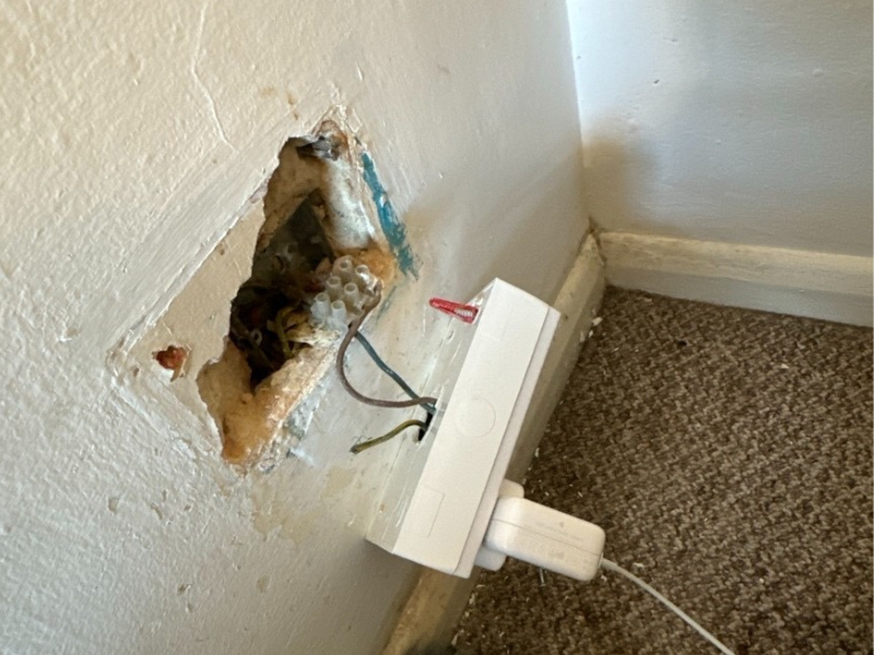 Unsafe Electrics Found During Inspections